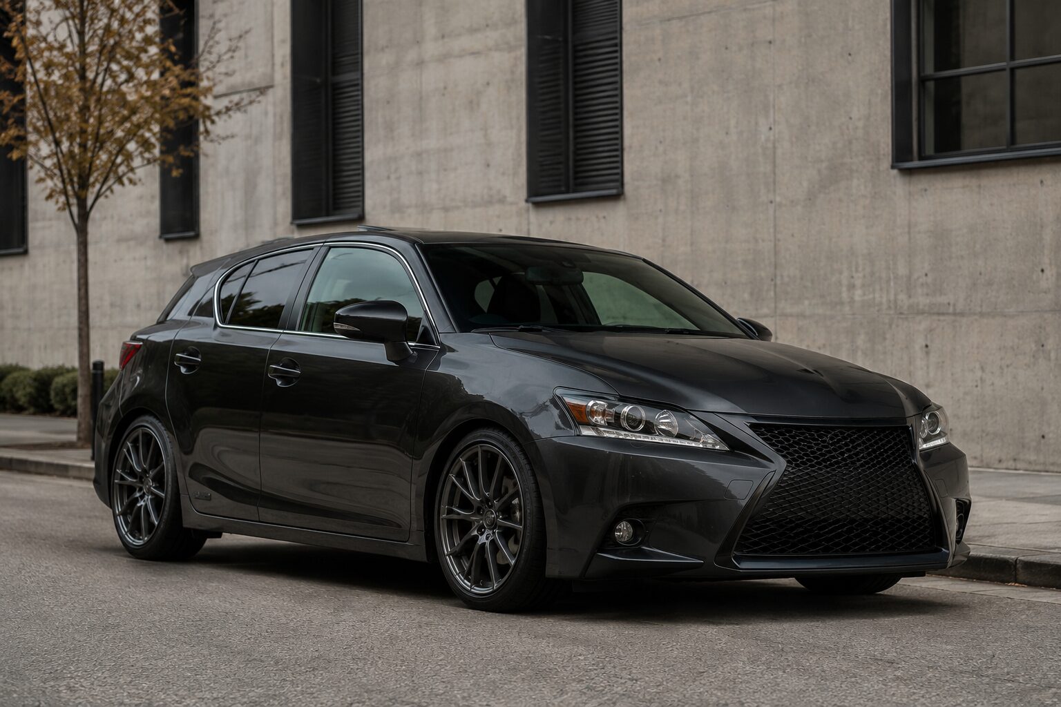 Track-inspired compact performance car